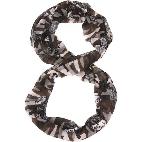 Chicago Blackhawks Women's Camo Infinity Scarf