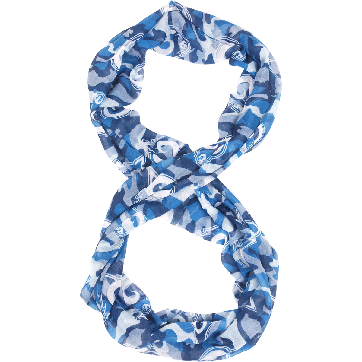 Los Angeles Rams Soft Sheer Lightweight Infinity Scarf