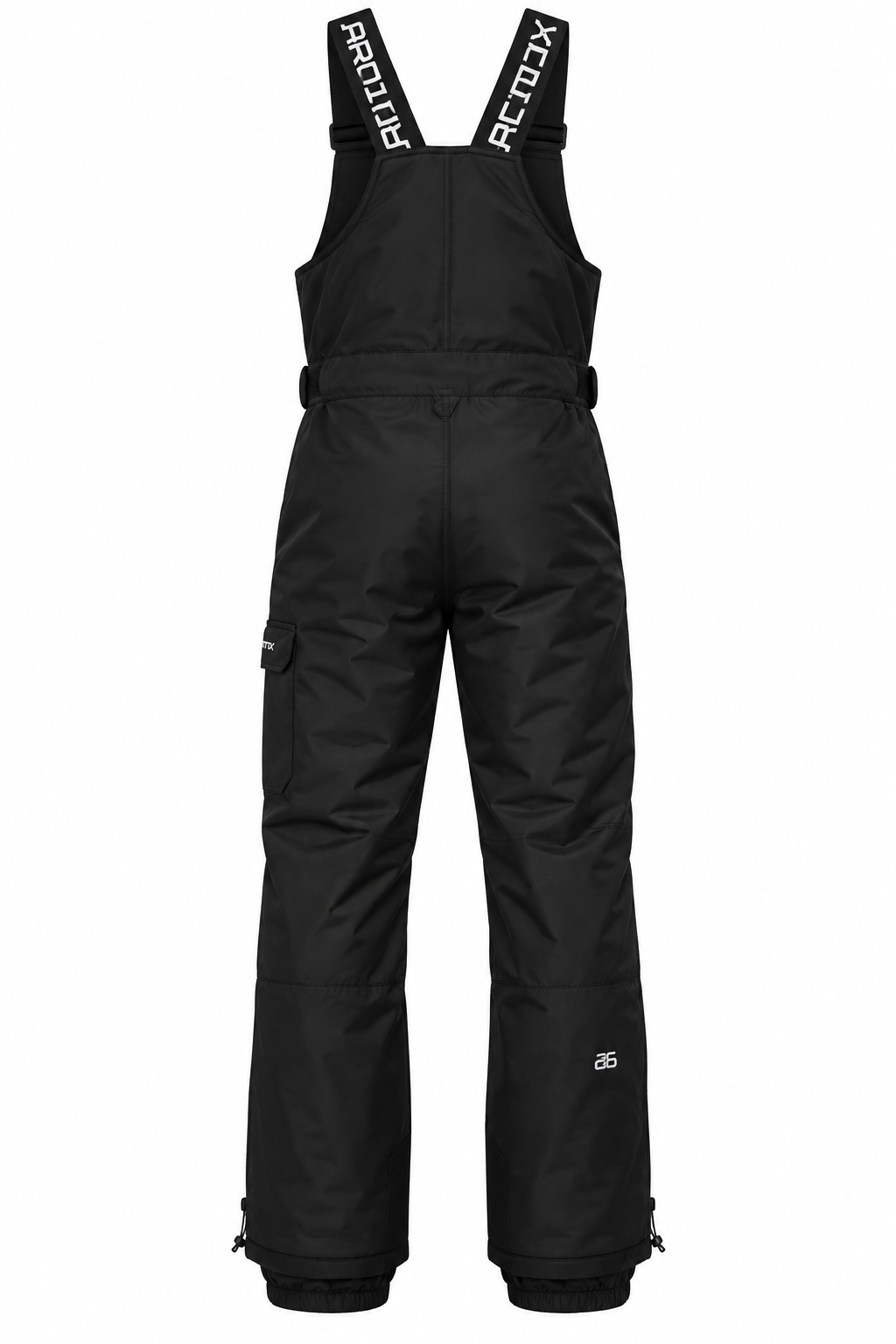 Avalanche Men's Insulated Bib Overalls - Black, XL