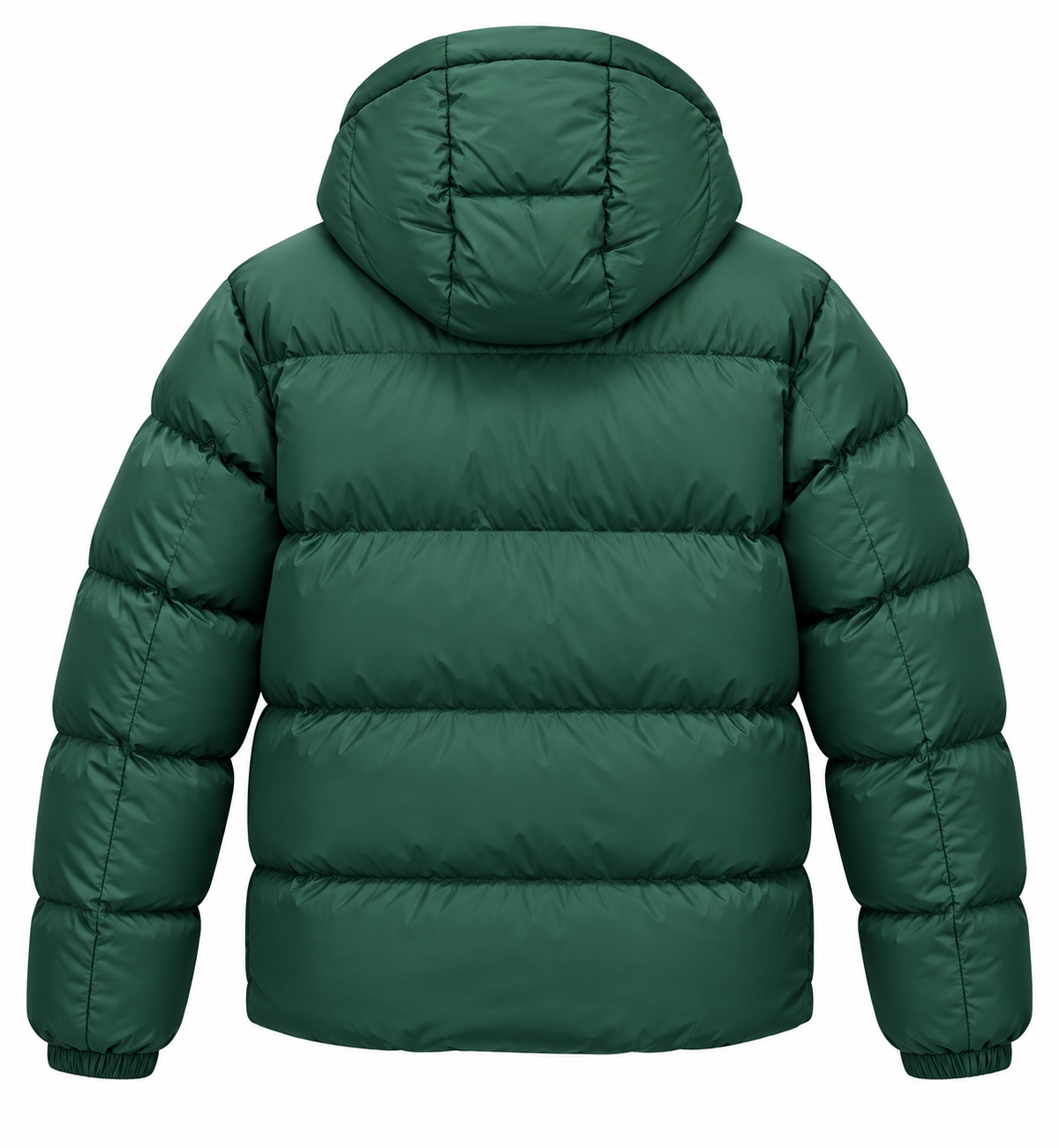 NWT Alpine Design Men's 1962 Retro Puffer Jacket Space Blue Removable Hood