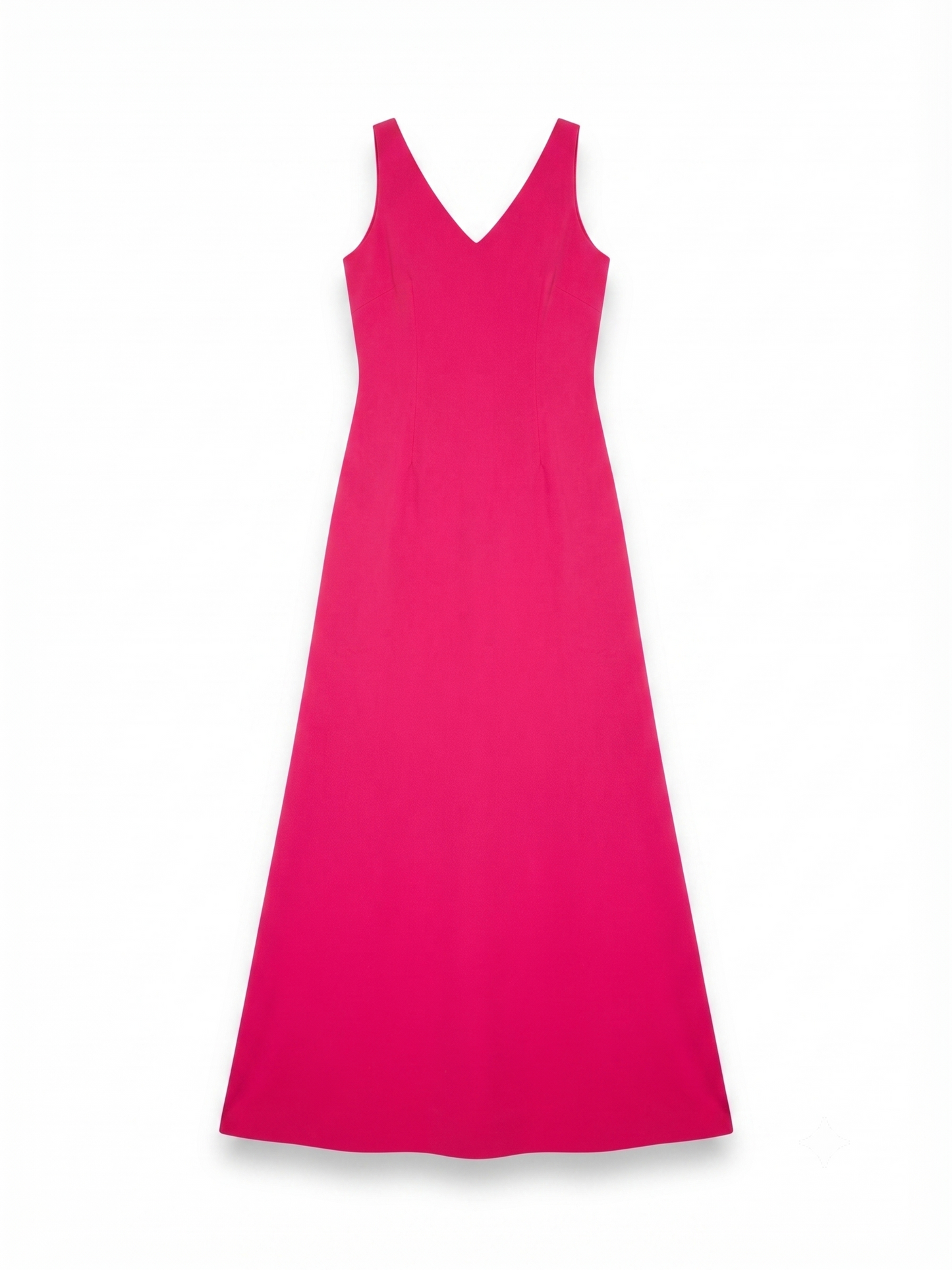 Women's FQA Long Formal Gown and Evening Dress Magenta Size Medium Open Package
