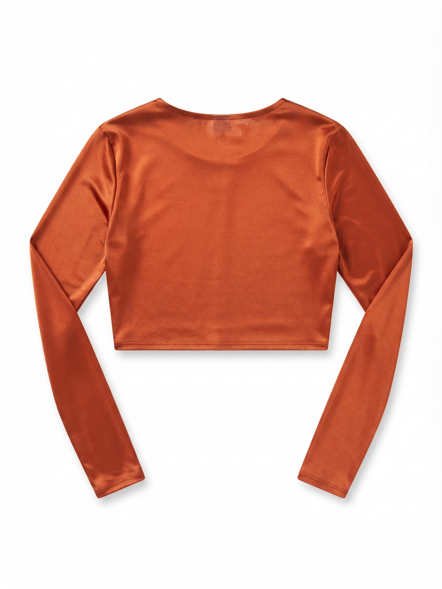 Calia Long Sleeve Ruched Rashguard Red Brown Shine Size Medium