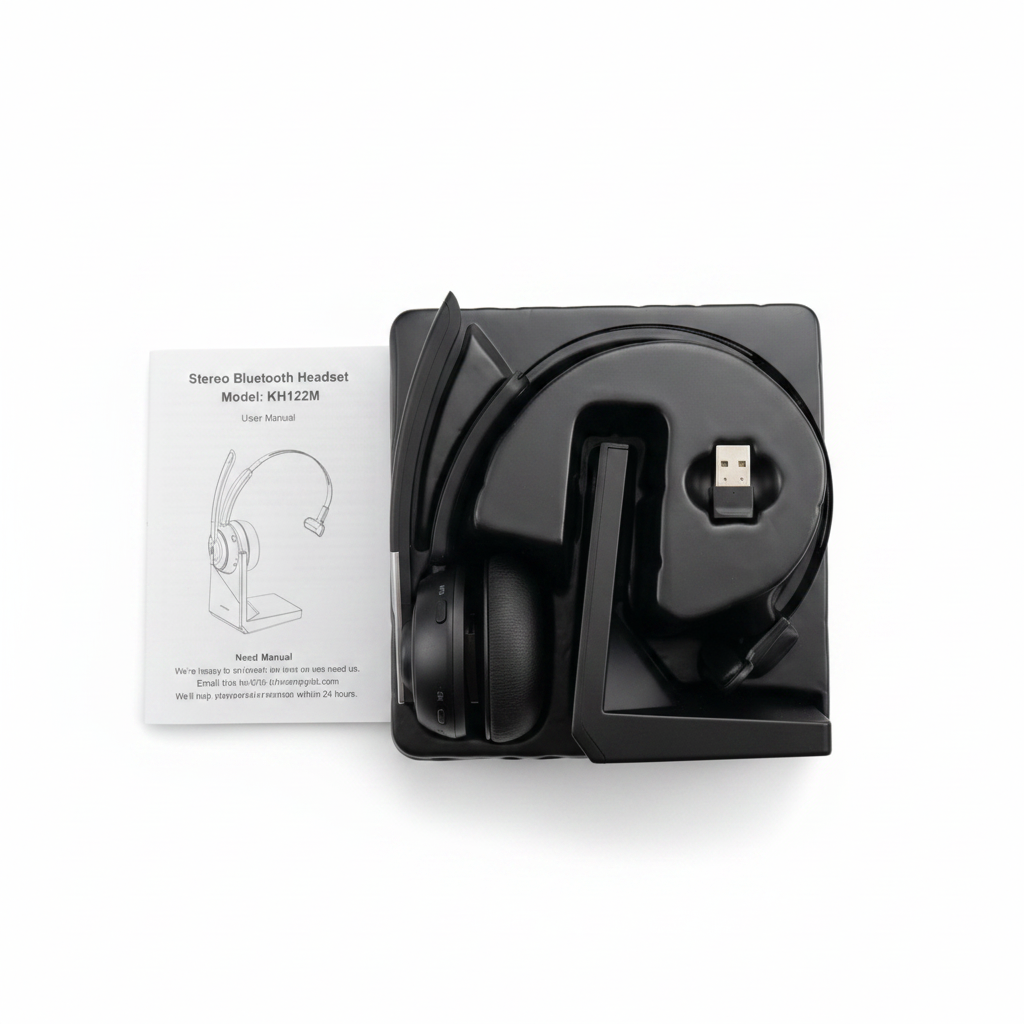PrancyBt Wireless Mono Headset (Open Package) Model KH122M
