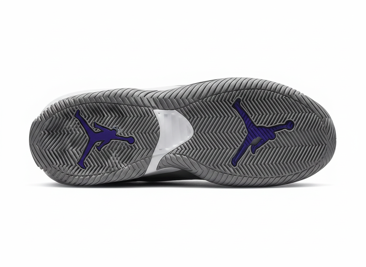Men's Air Jordan Stay Loyal Size 9.5 White/Particle/Grey Indigo