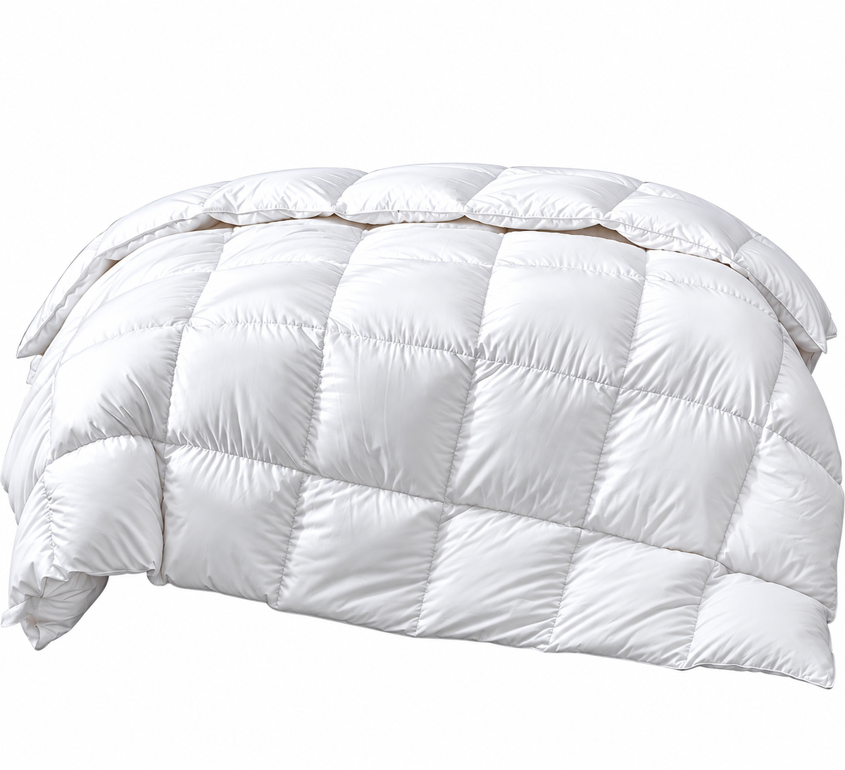 APSMILE Lightweight Down & Feather Fibers Queen Comforter, 90" × 90"