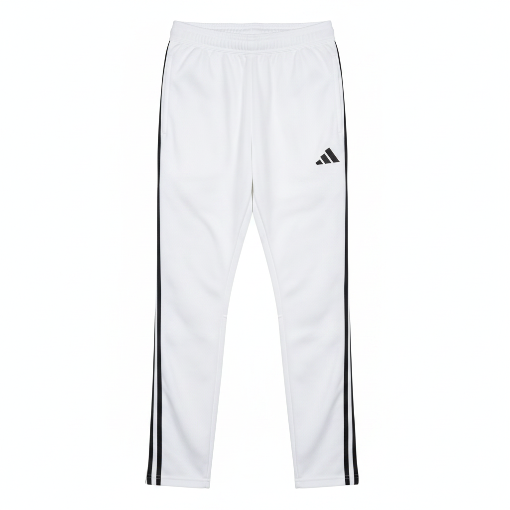 NWT Adidas Men's Tiro 24 Soccer Tracksuit Pants - Large - White/Black