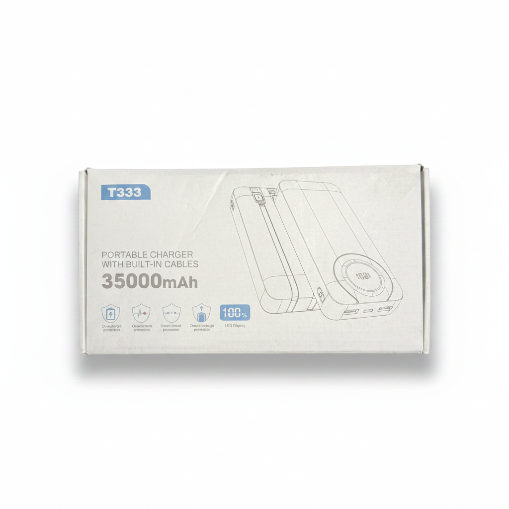 Portable Powerbank 35000mAH (New / Open Package) Model T333