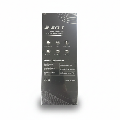 Factory Sealed 3 in 1 Battery Toothbrush