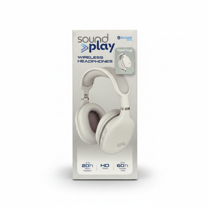 SoundPlay Wireless Headphone Bluetooth 5.4 (Open Package)