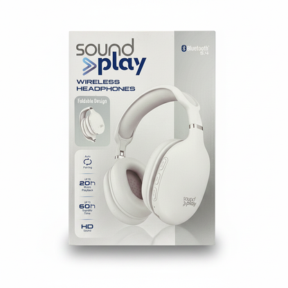 SoundPlay Wireless Headphone Bluetooth 5.4 (Open Package)