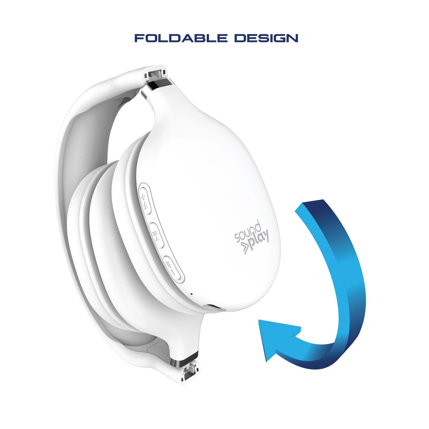 SoundPlay Wireless Headphone Bluetooth 5.4 (Open Package)