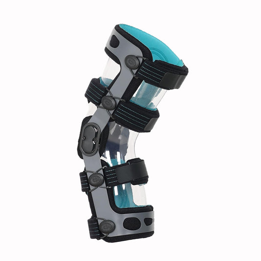 Komzer ACL Knee Brace (XL/Right) – Hinged Knee Support with Side Stabilizers for Men & Women | Ligament & Meniscus Support