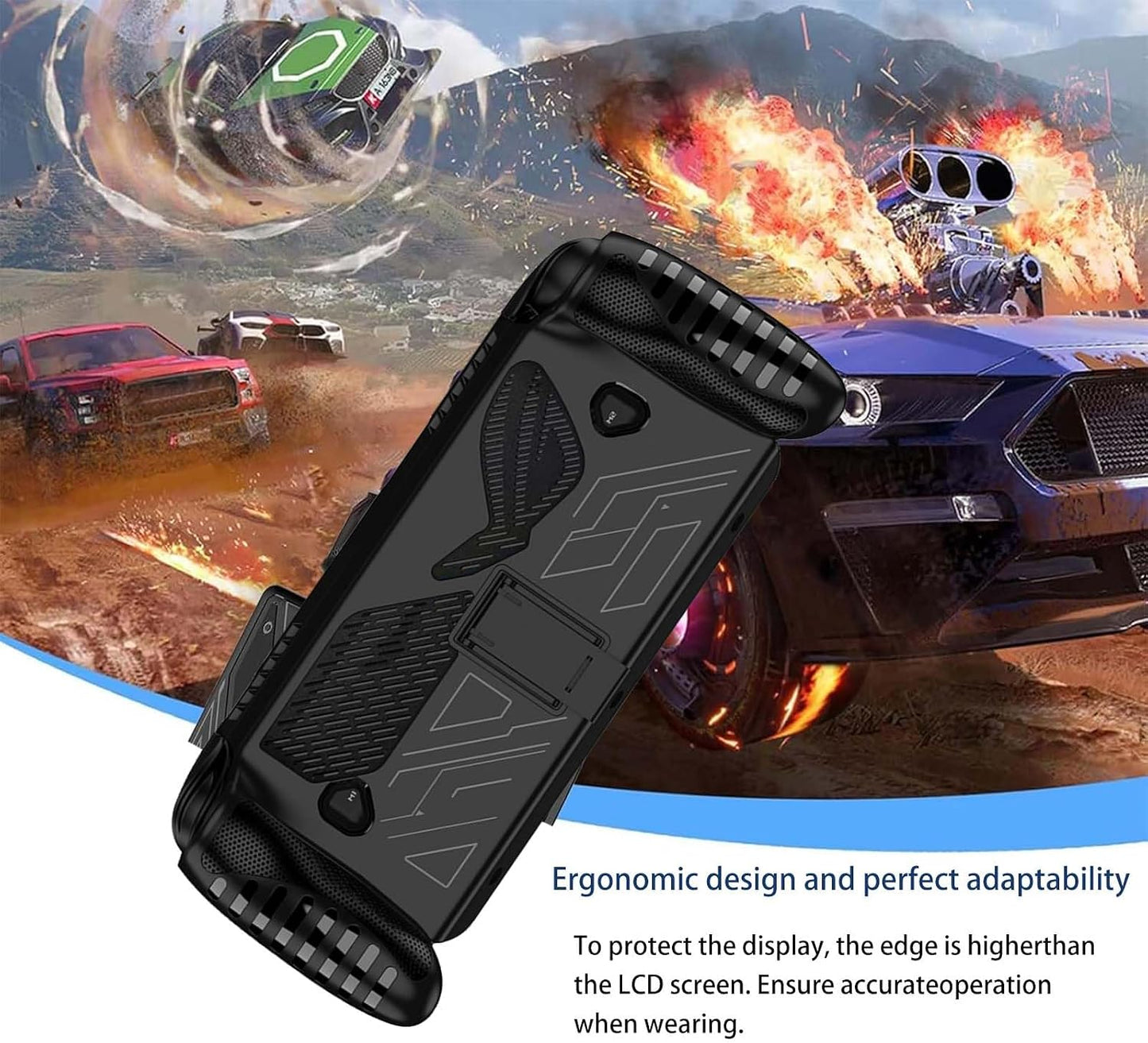Protective Cover for ASUS ROG / Xbox Ally Handheld Console - Black (Open Package)