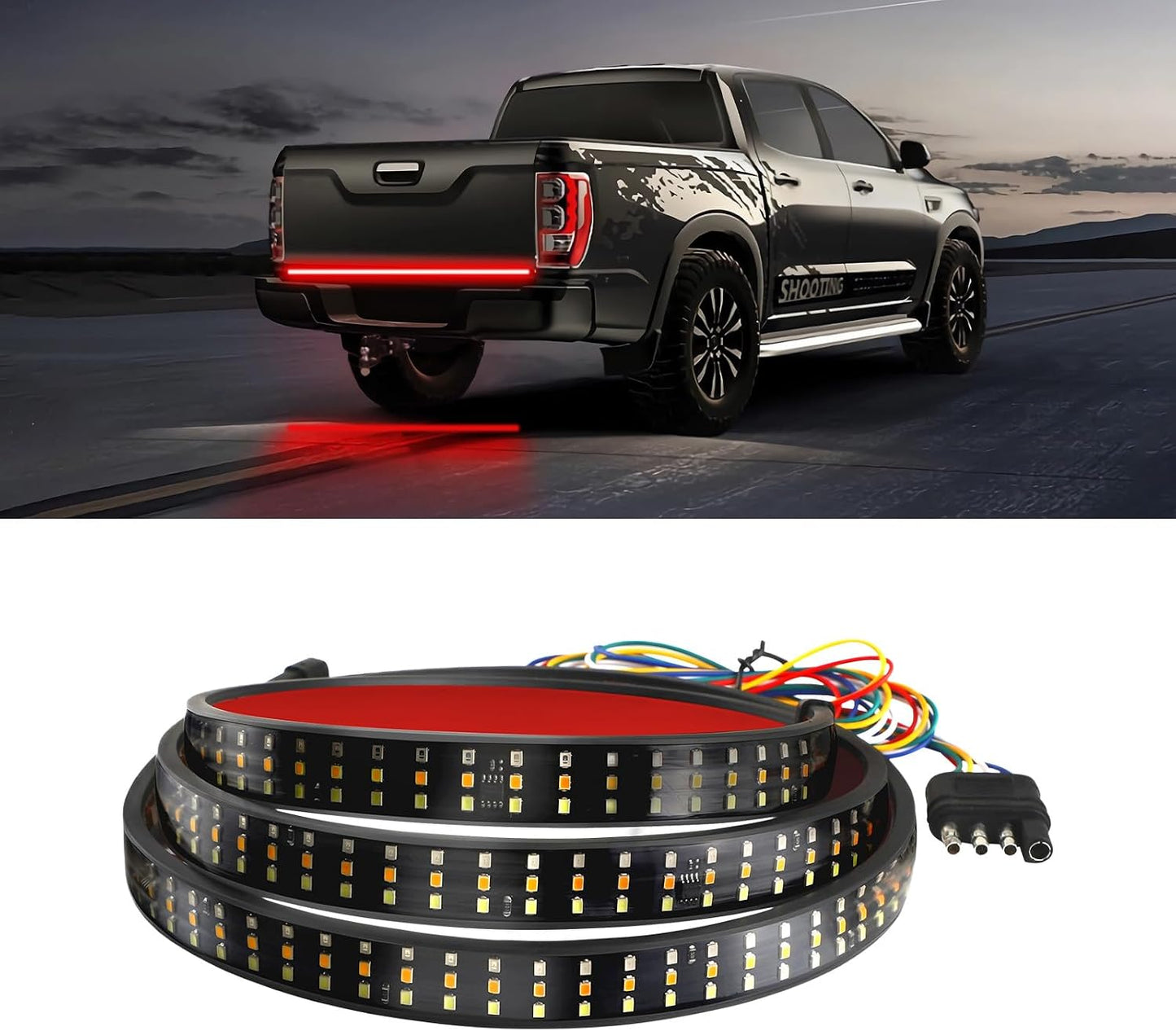48" Universal Tailgate LED Light Strip (New/Open Box)