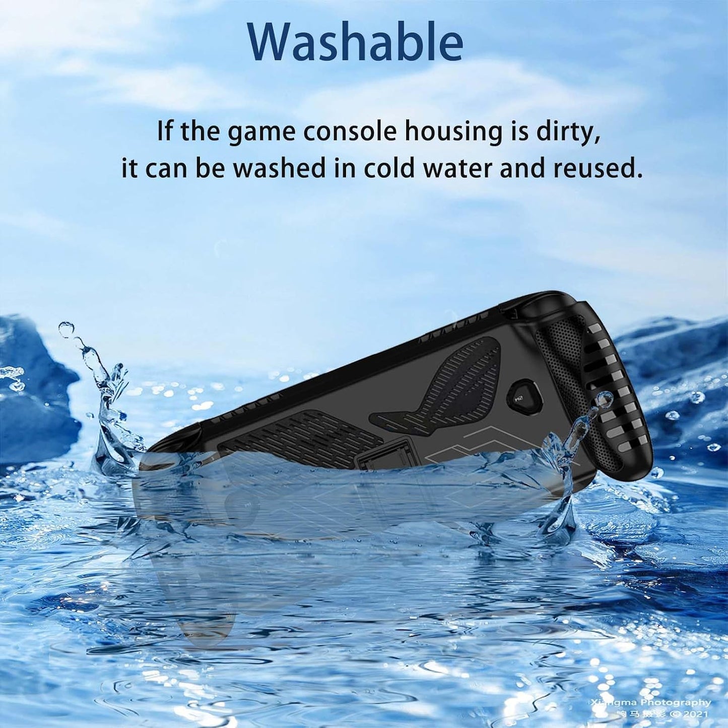 Protective Cover for ASUS ROG / Xbox Ally Handheld Console - Black (Open Package)