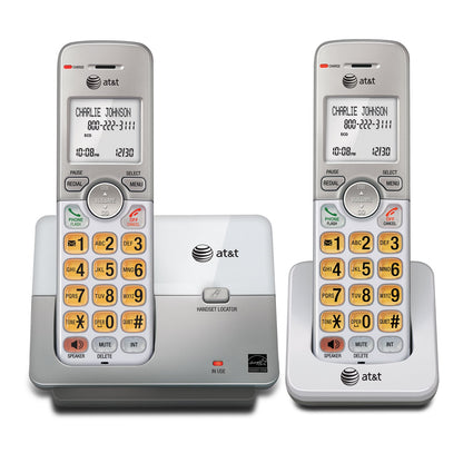 AT&T 2 Handset Cordless Phone System (Open Package) Model EL51203