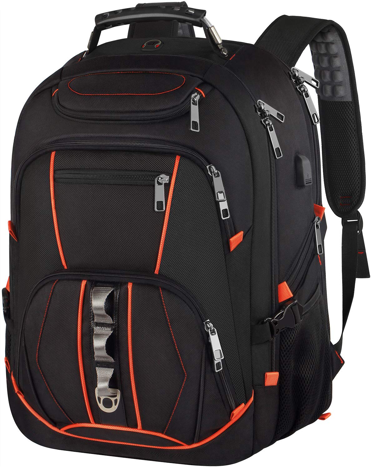 Travel Laptop Backpack – Extra Large 18.4" Gaming Laptop Bag, TSA Friendly, RFID Anti-Theft, 21.5x16.3x9.9"