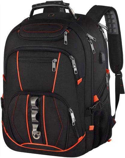 Travel Laptop Backpack – Extra Large 18.4" Gaming Laptop Bag, TSA Friendly, RFID Anti-Theft, 21.5x16.3x9.9"