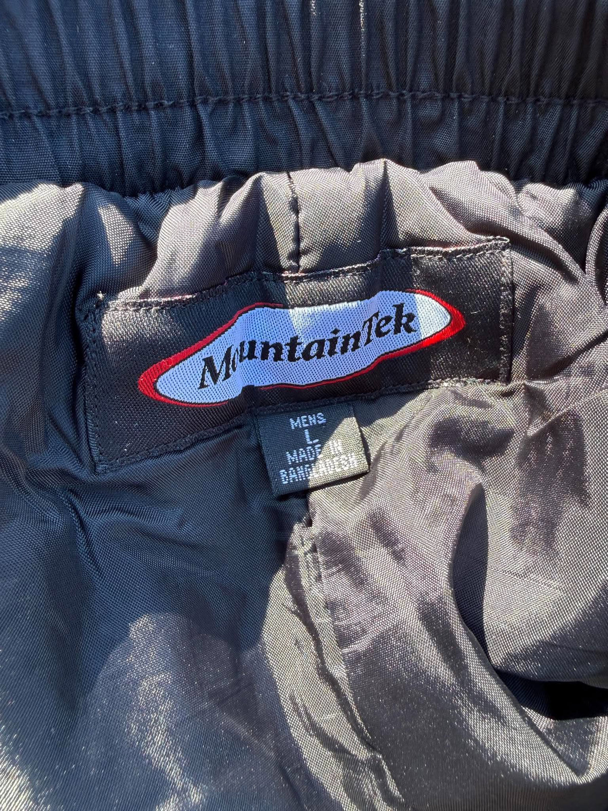 Mountain Tek Men's Snow Pants, Black, Large (Preowned)