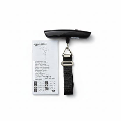 Digital Luggage Scale – 110 lb / 50 kg Portable Hanging Scale