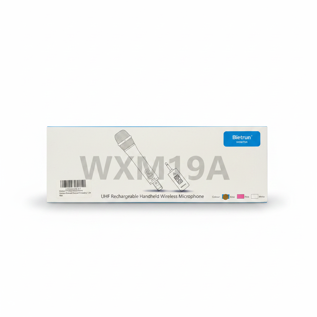 WXM19A UHF Rechargeable Handheld Wireless Microphone