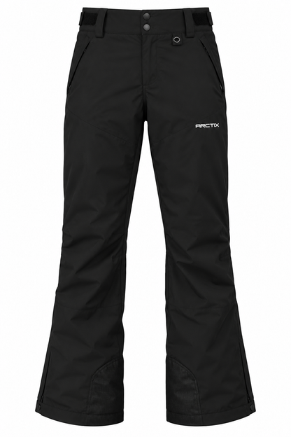 Arctix Women's Insulated Snow Pants, Black, Small (4–6), Preowned