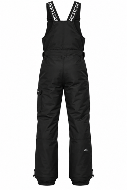 Avalanche Men's Insulated Bib Overalls - Black, XL