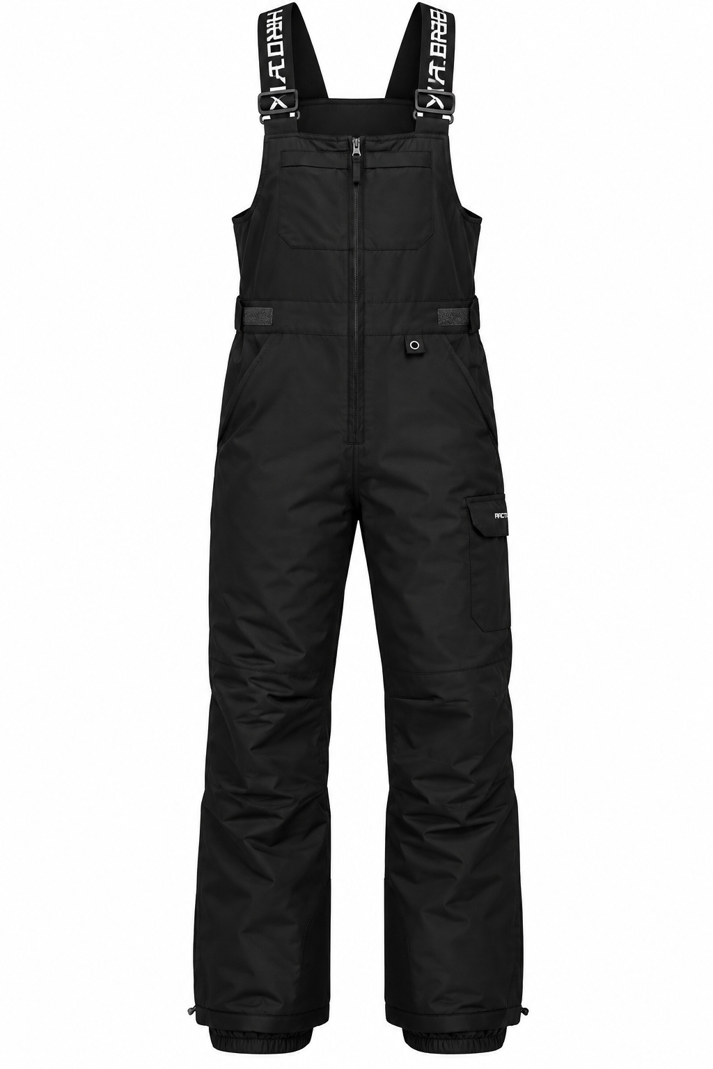 Avalanche Men's Insulated Bib Overalls - Black, XL