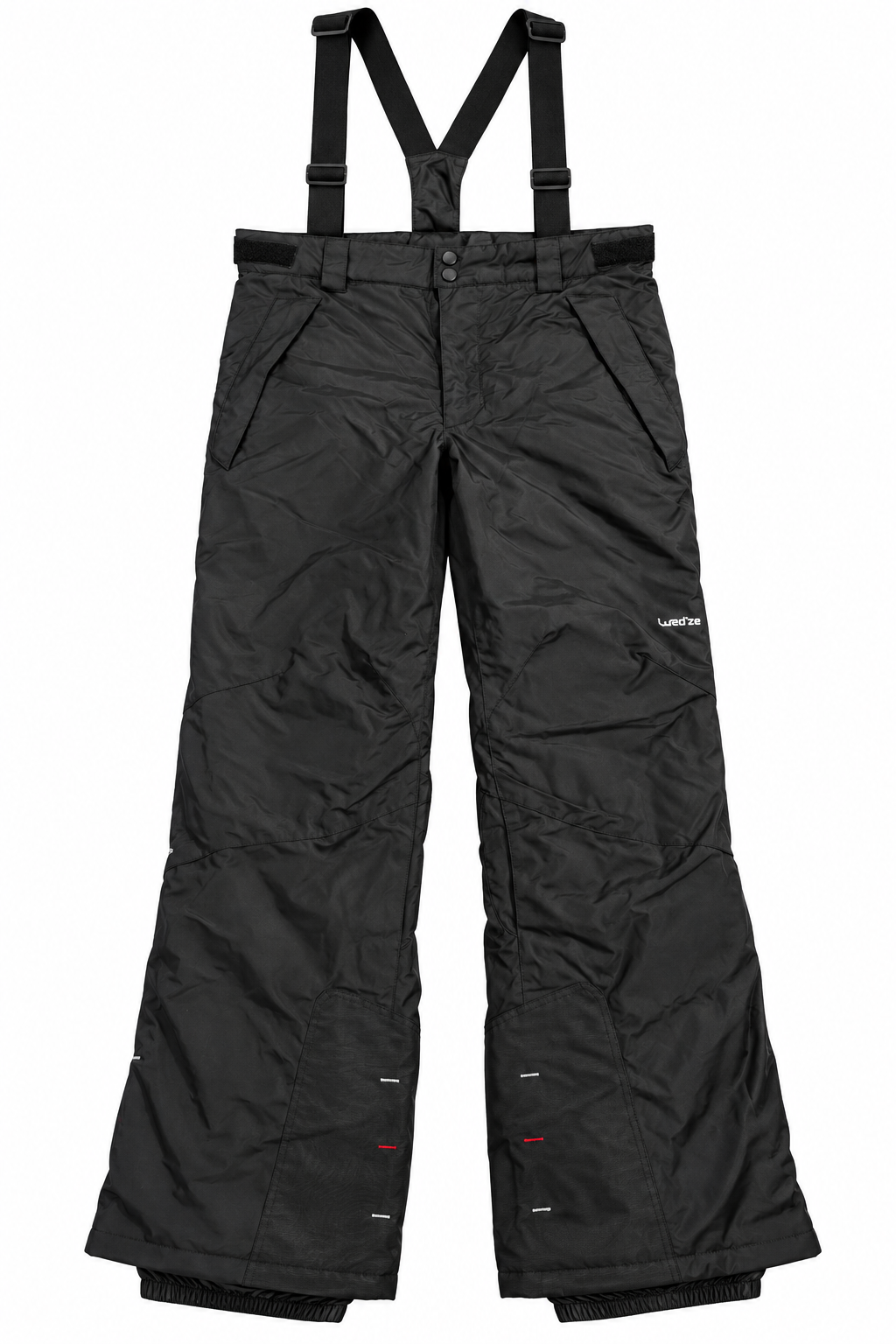 Wedze Men's Oxylane Pull N Fit Ski Pants – Black, Large (Preowned)