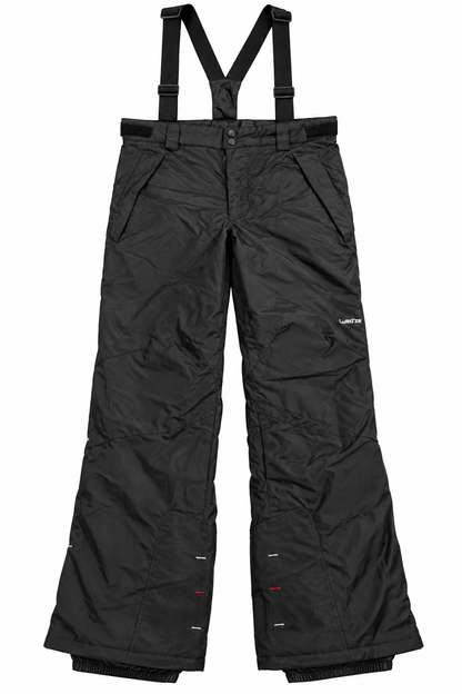 Wedze Men's Oxylane Pull N Fit Ski Pants – Black, Large (Preowned)