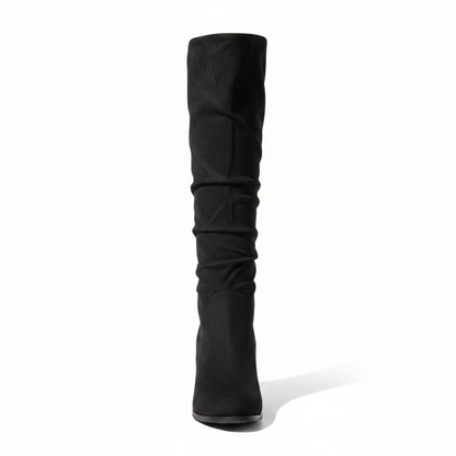 Womens Sugar Black Comfort Emerson Square Toe Boot Size 8M