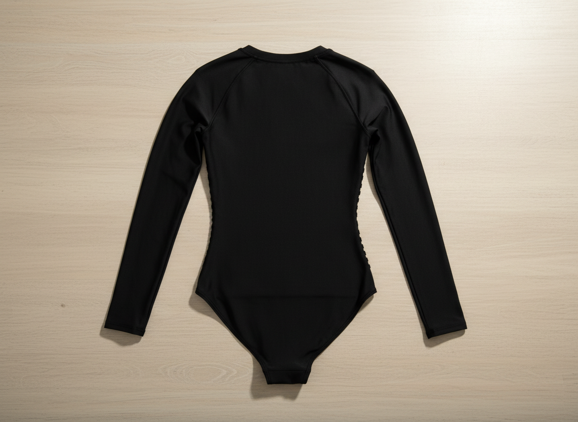 YATEEN Women's Long Sleeve Athletic Training Swimsuit Rashguard – Size Small (Open Package)