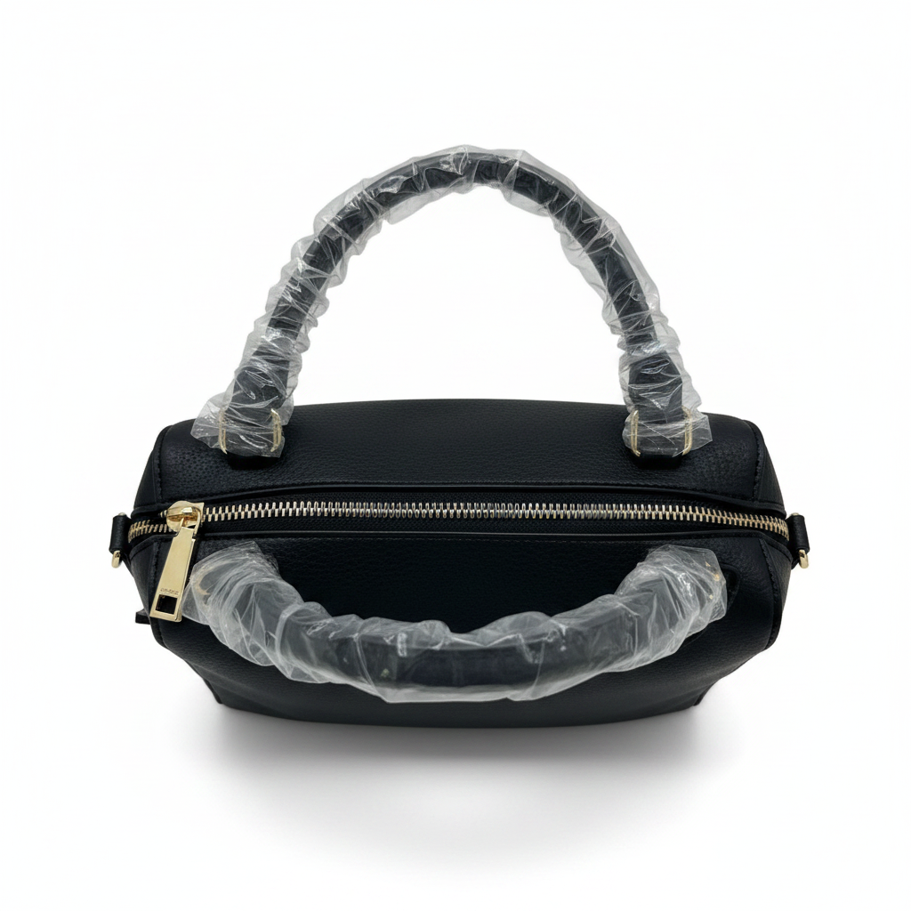 La Terre Boston Purse Black
