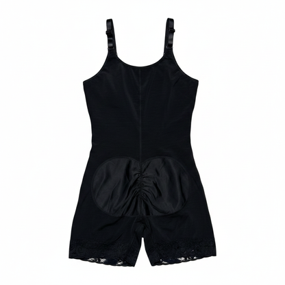 Women's High Compression Faja Bodysuit – Black (Size XS)