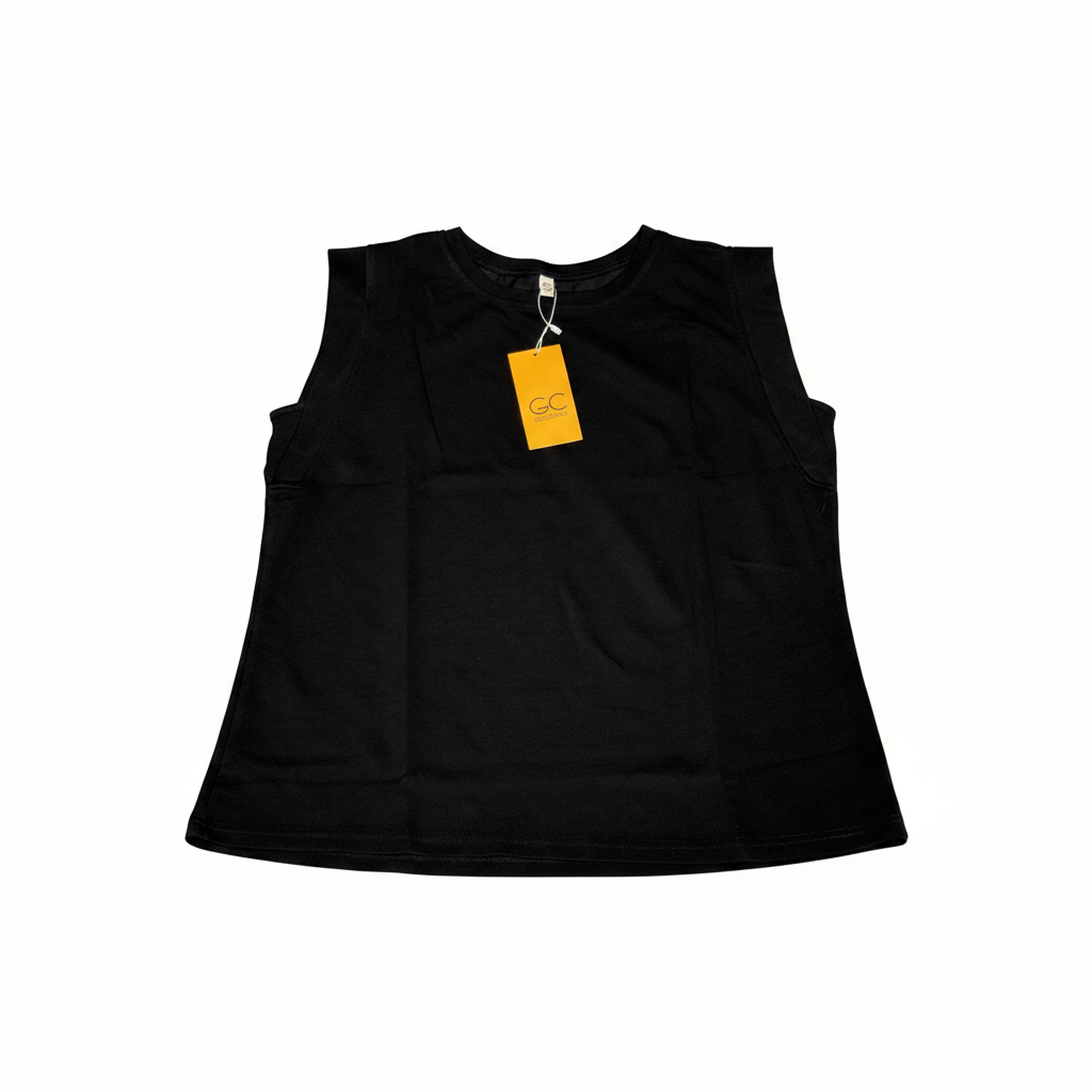 Women's 2-Piece Skort with Pockets, Black (Size XL)