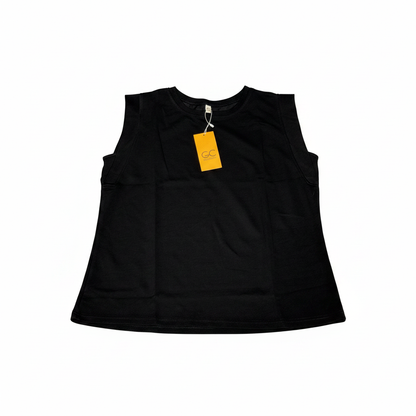 Women's 2-Piece Skort with Pockets, Black (Size XL)