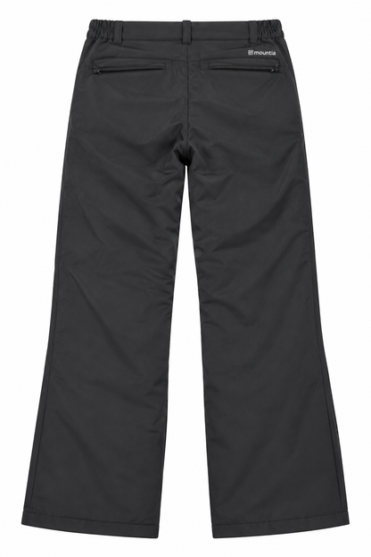 Mountia Women's Fleece-Lined Outdoor Pants, Black, Large (Preowned)
