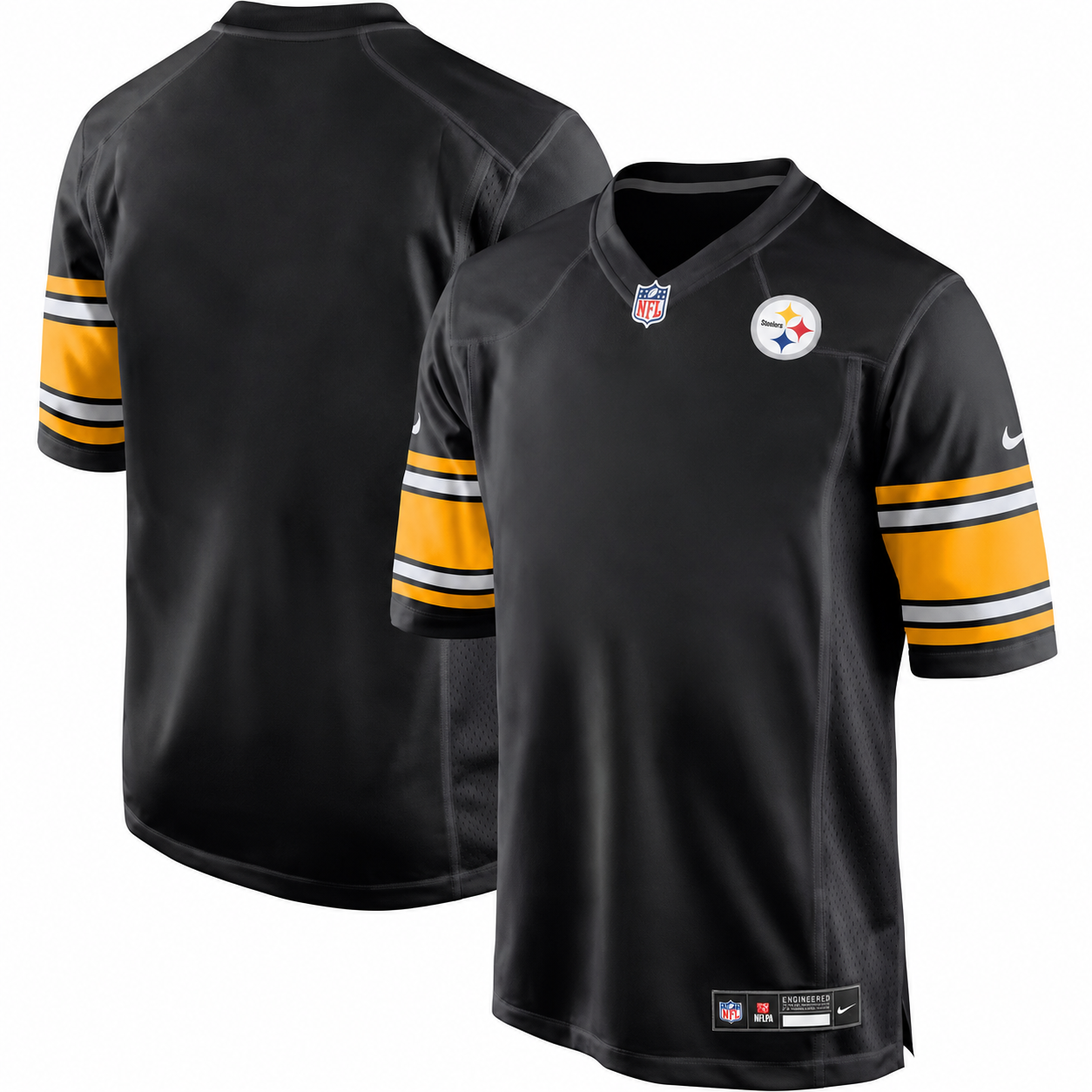Pittsburgh Steelers Nike Customizable Game Jersey – Black