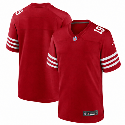 San Francisco 49ers Nike Customizable Game Jersey – Red, Size Large