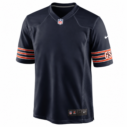 Chicago Bears Nike Customizable Game Jersey – Navy, Size Medium
