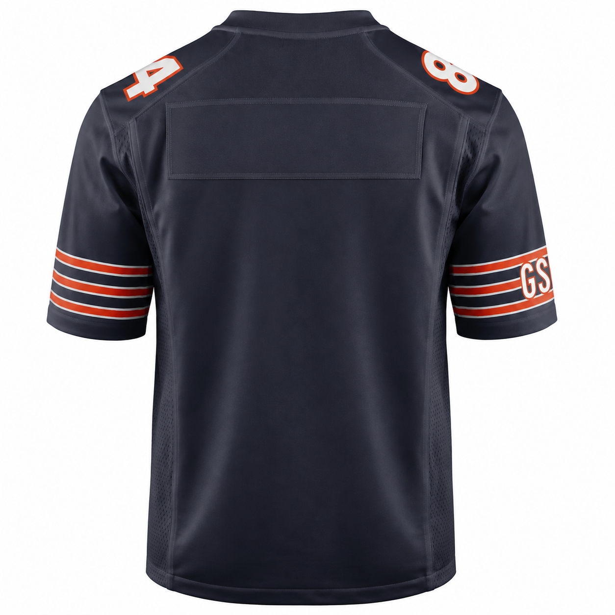 Chicago Bears Nike Customizable Game Jersey – Navy, Size Large