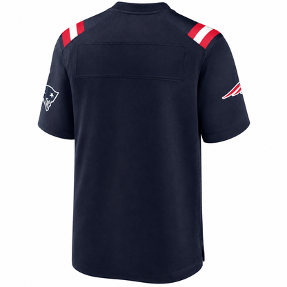 New England Patriots Nike Customizable Game Jersey – Navy