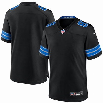 Detroit Lions LaPorta #87 Black Jersey – Size L