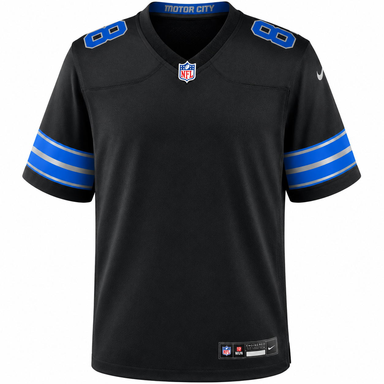 Detroit Lions LaPorta #87 Black Jersey – Size L