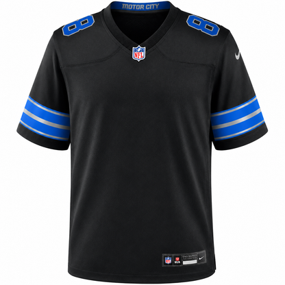 Detroit Lions LaPorta #87 Black Jersey – Size L