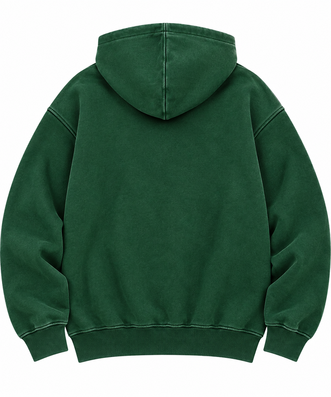 NWOT Men's Acid Wash Oversized Heavyweight Hoodie, Size Large