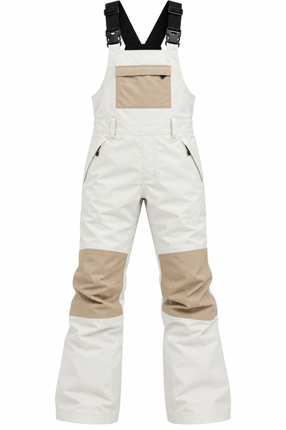 GSOU SNOW Women's Waterproof Ski & Snowboard Bib Pants, Size S