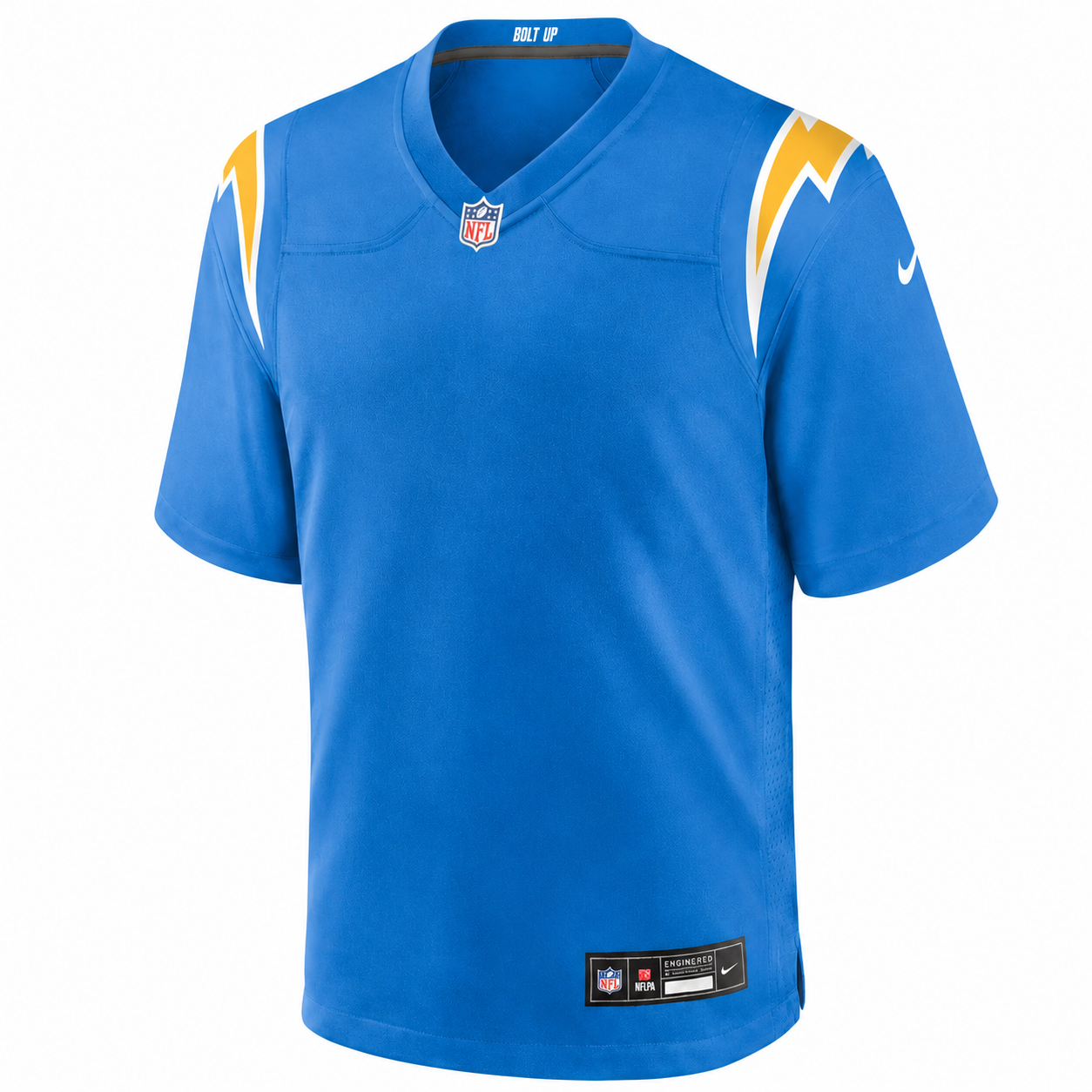 Los Angeles Chargers Nike Customizable Game Jersey – Powder Blue