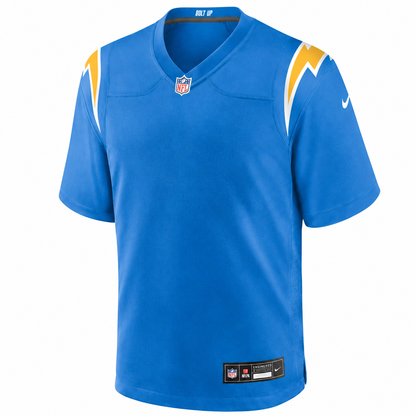 Los Angeles Chargers Nike Customizable Game Jersey – Powder Blue