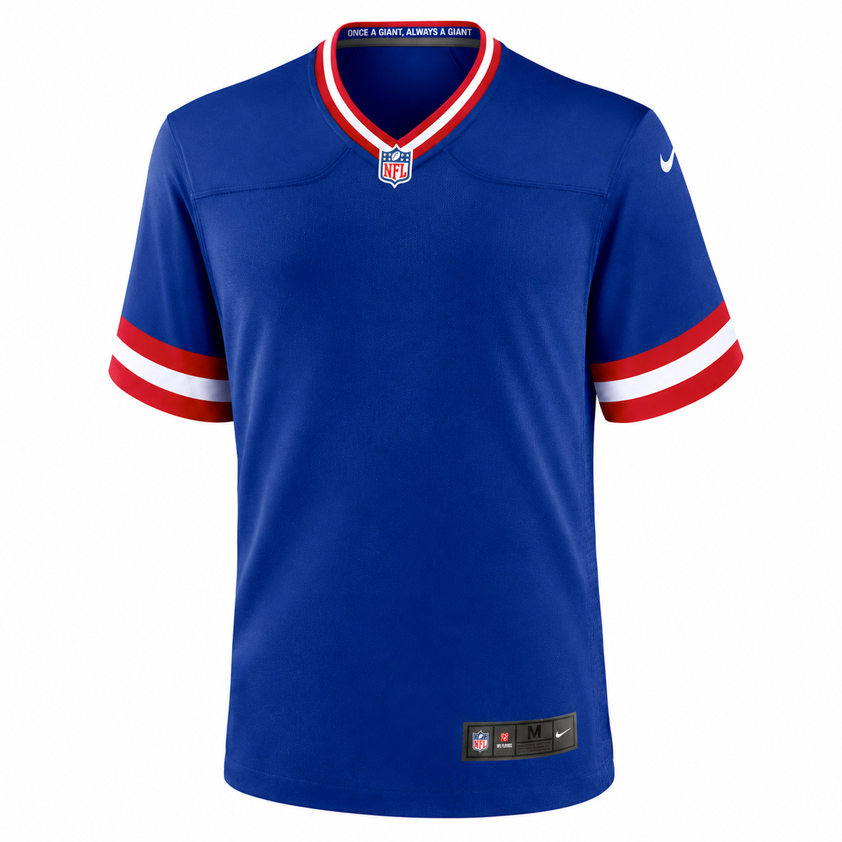 New York Giants Nike Customizable Game Jersey – Blue